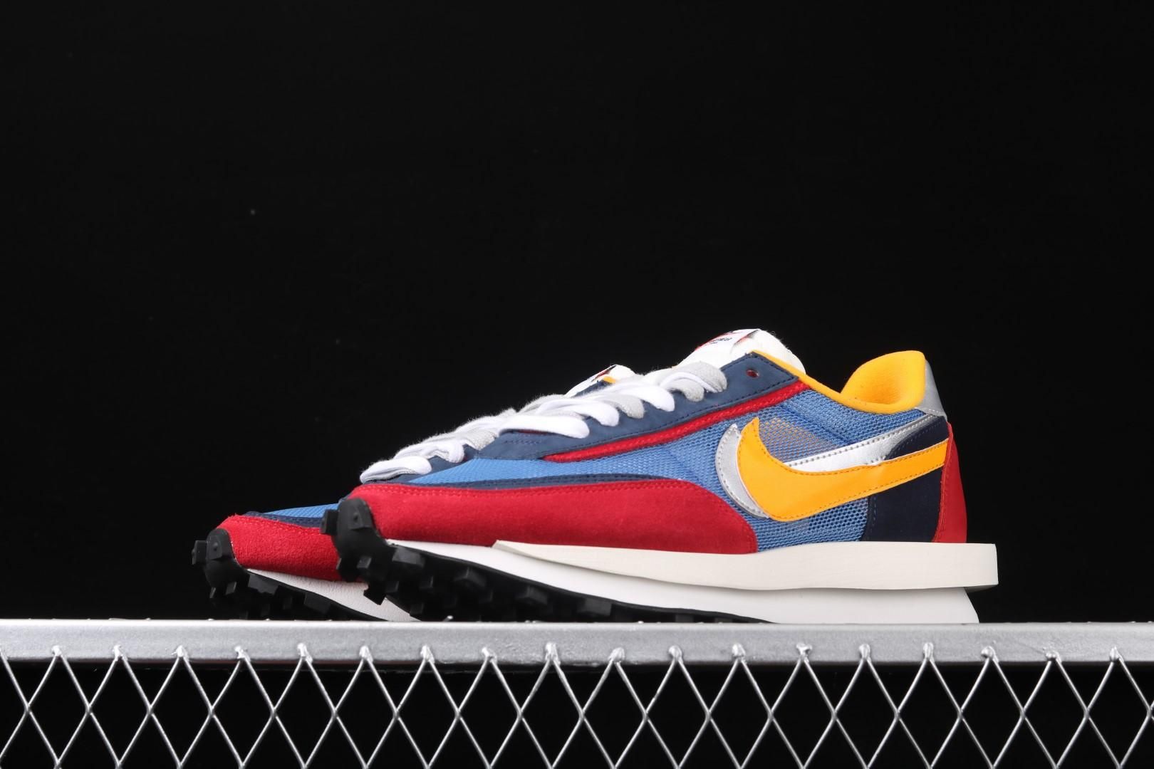 Sacai X LDWaffle - Varsity Blue