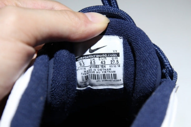 NikeAir More Uptempo Mid Basketball Shoe - Olympic