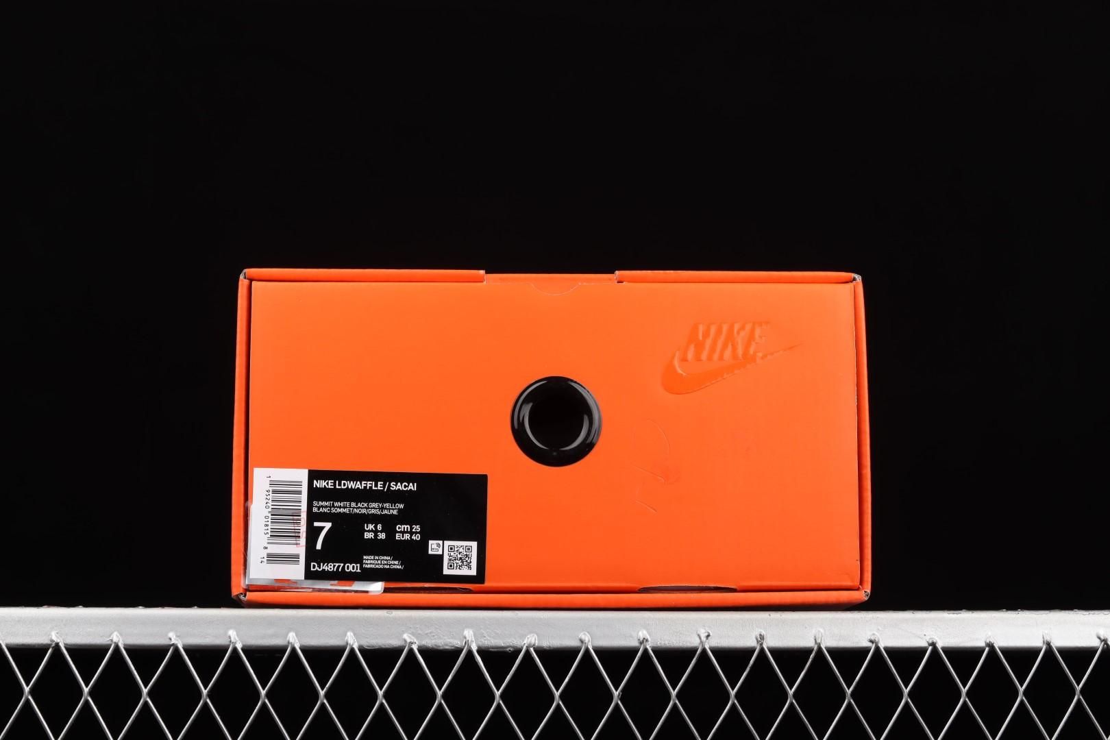 LDWaffle x sacai x UNDERCOVER - Black and Bright Citron