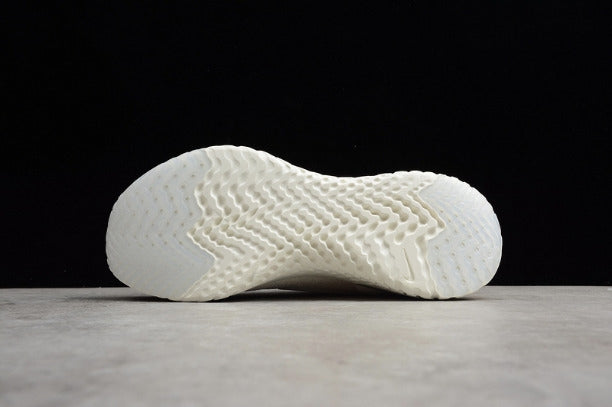 NikeUnisex Epic React Flyknit Running Shoes - Light Cream/Lemon Wash