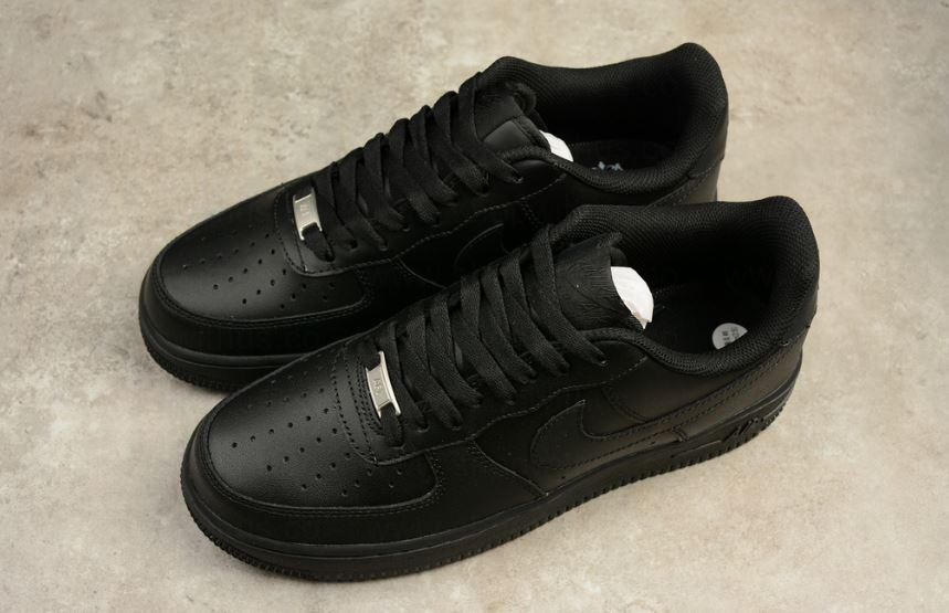 (Synthetic Leather)NikeAir Force 1 AF1 Short - Triple Black