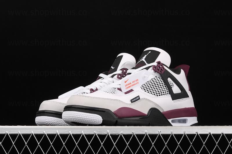 PSG x Air Jordan 4 AJ4 Retro - Bordeaux