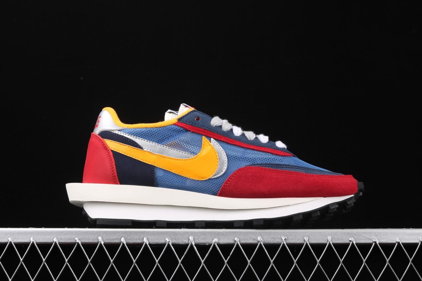 Sacai X LDWaffle - Varsity Blue