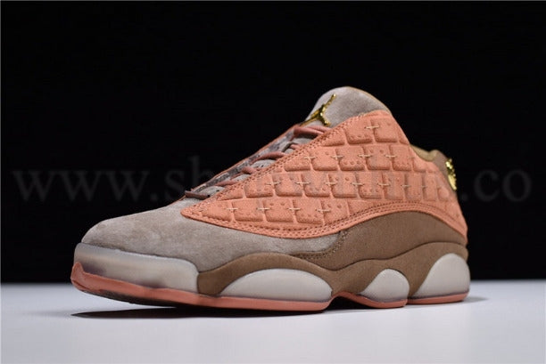 Clot x Air Jordan 13 AJ13 Retro Low - Sepia Stone