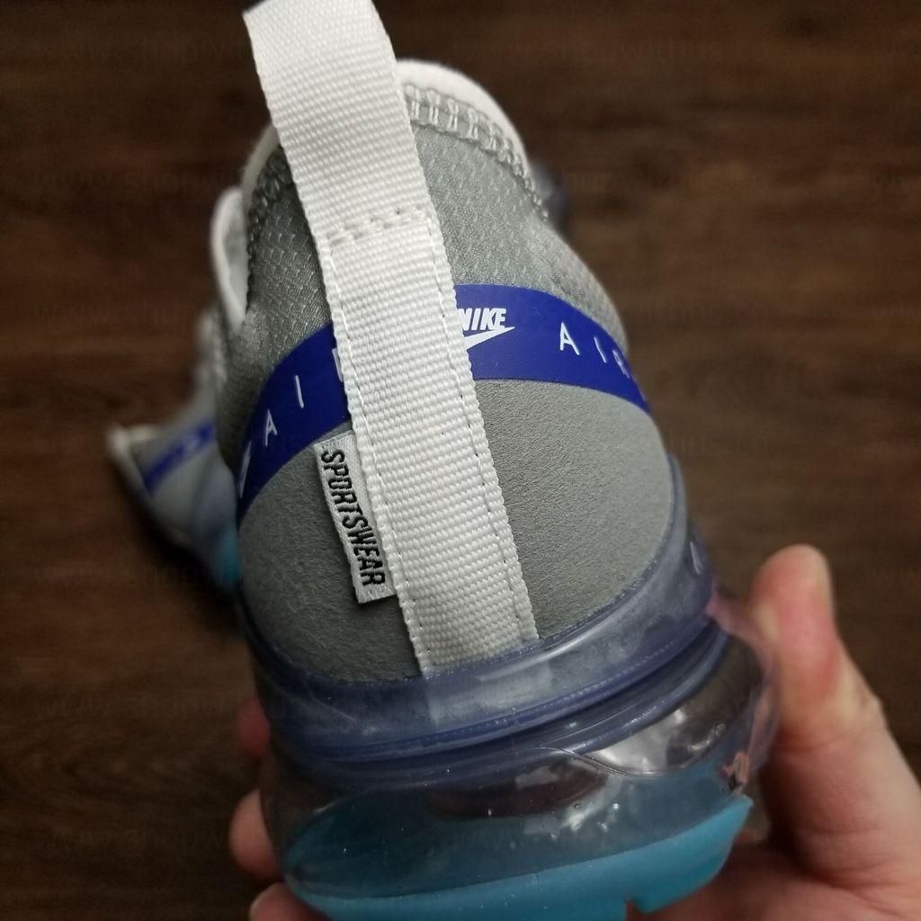 NikeAir VaporMax 2019 - White University/Gold Wolf Grey