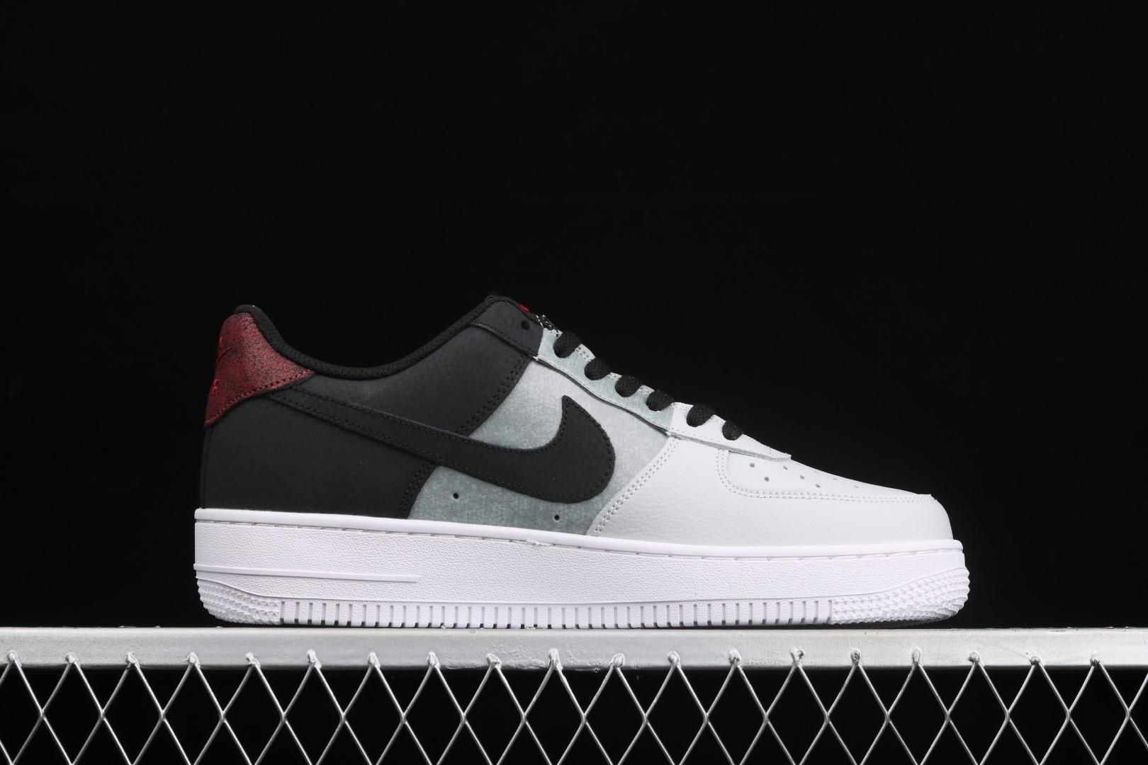 NikeUnisex Air Force 1 AF1 Low - Black Smoke Grey