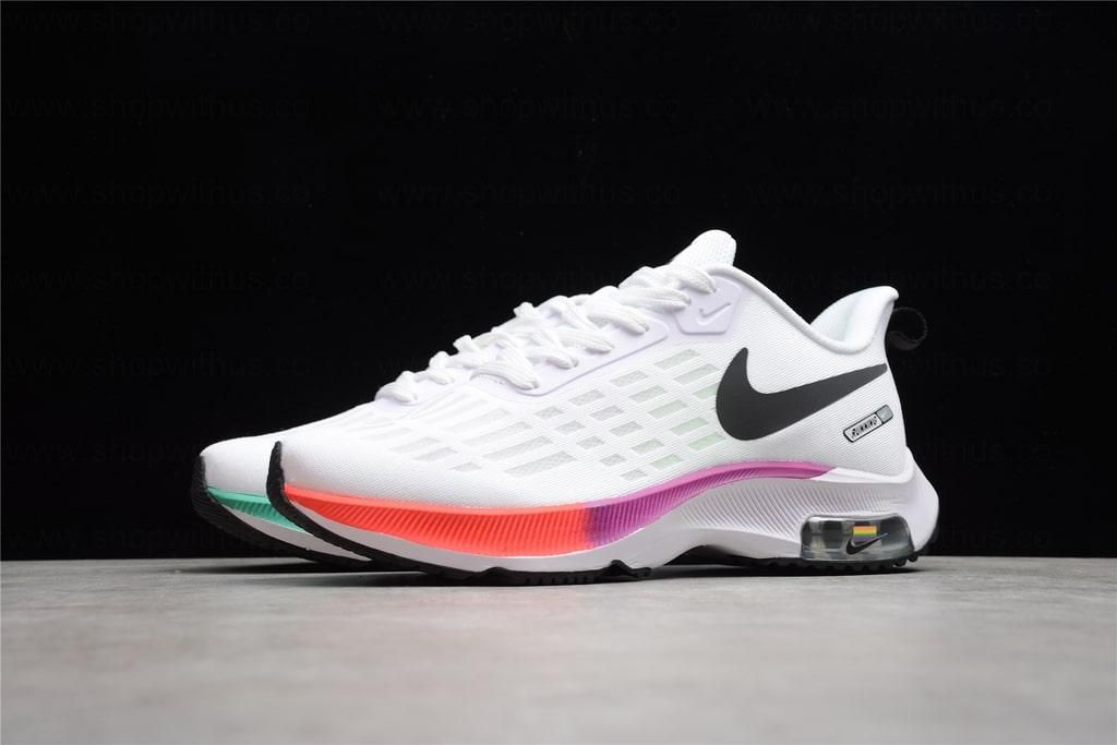 NikeAir Zoom Structure 38X - White Black Multi