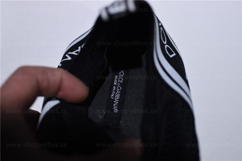 Dolce & Gabbana Sorrento Logo Trainer - Black/White