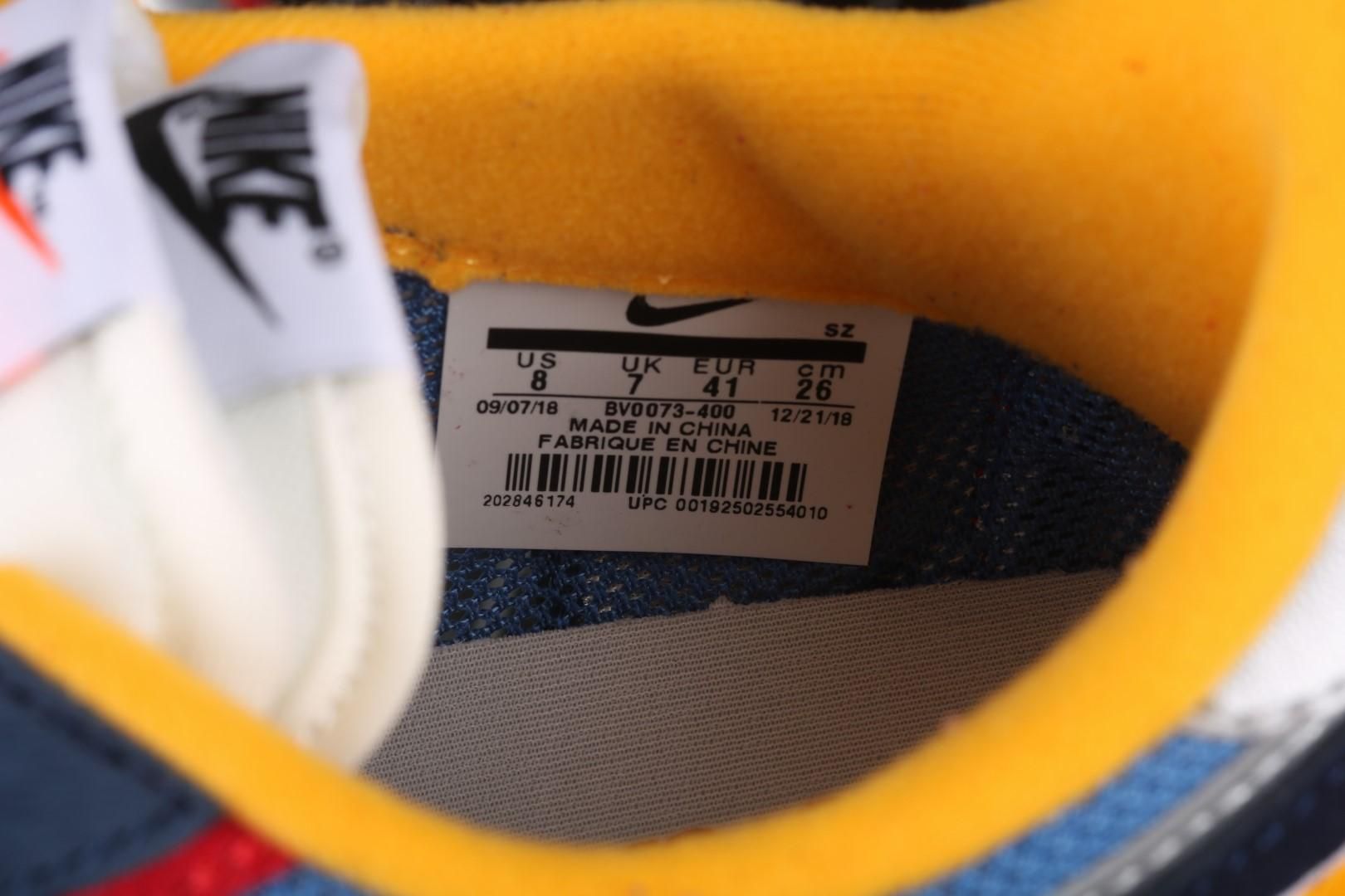Sacai X LDWaffle - Varsity Blue