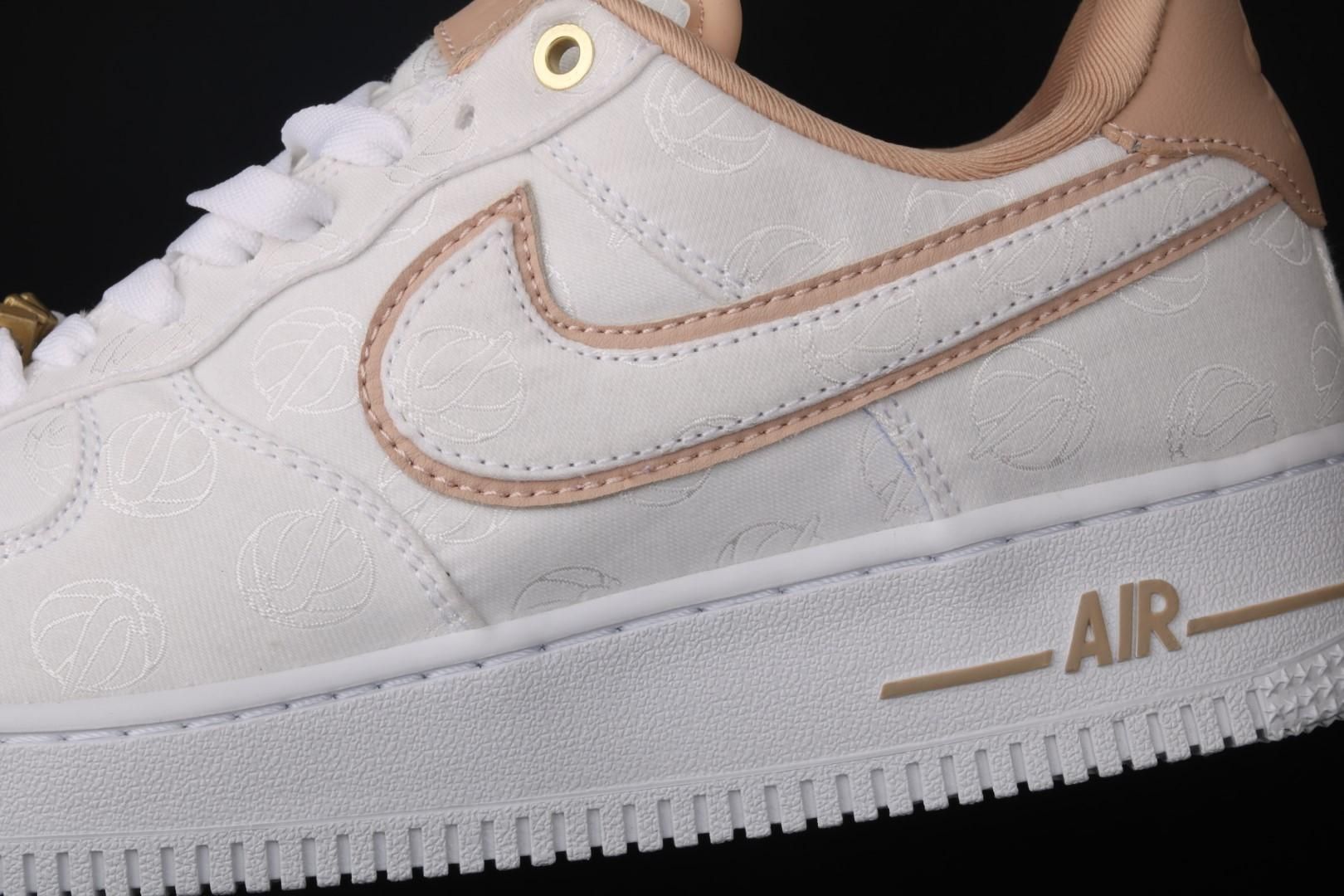 NikeWMNS Air Force 1 AF1 - White/Bio Beige