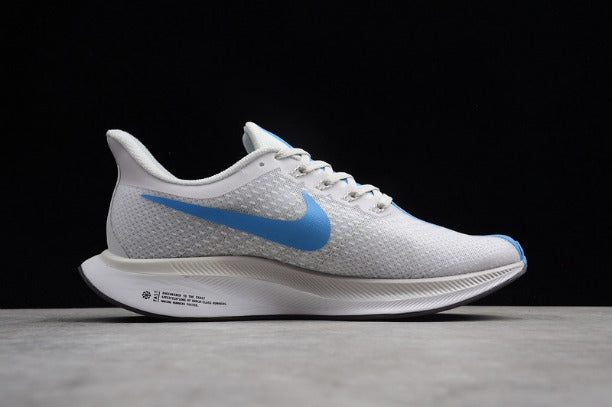 NikeUnisex Zoom Pegasus 35 Turbo - Light Gray/Blue