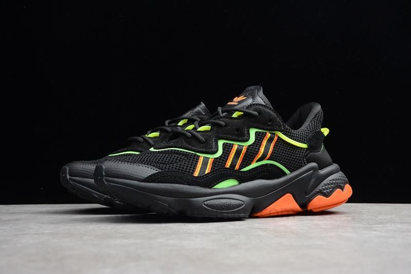 adidasOzweego Adiprene - Black/Orange/Green