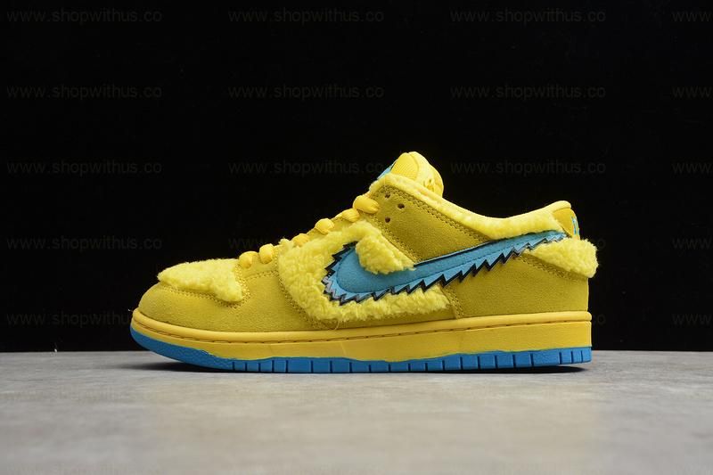 NikeSB Dunk Low x Grateful Dead - Opti Yellow