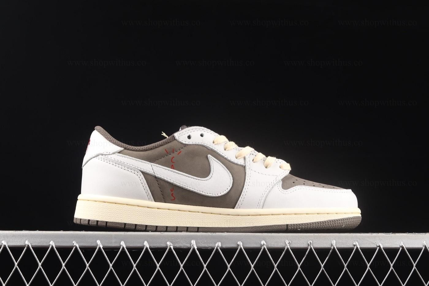 Travis Scott x Air Jordan 1 Low - White Mocha