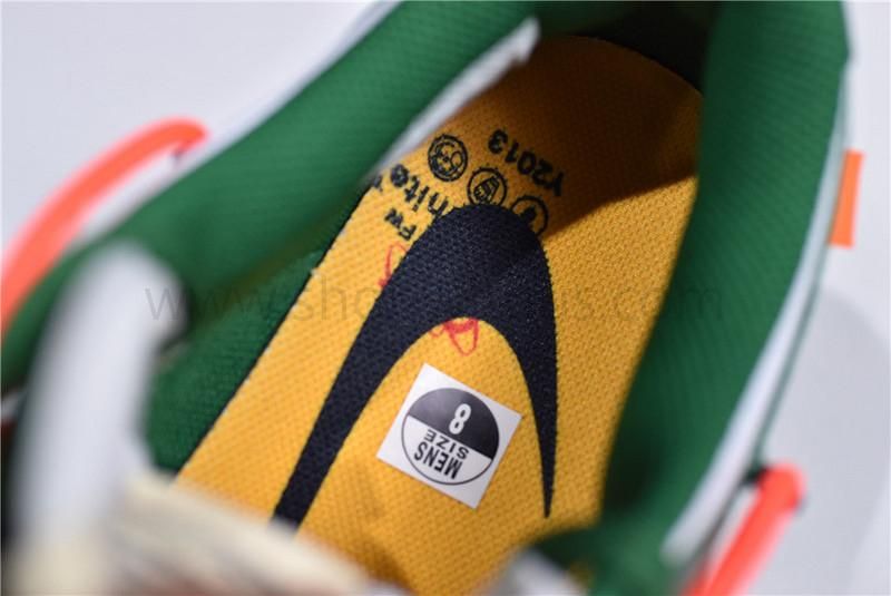 Off-White x NikeSB Dunk Low - Pine Green