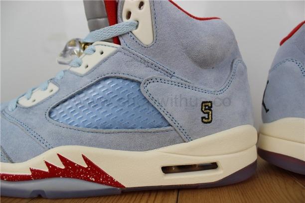 Air Jordan 5 Retro x Trophy Room- Ice Blue