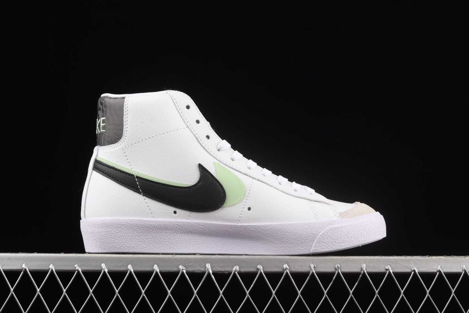 NikeUnisex Blazer Mid 77 White - Black/Green