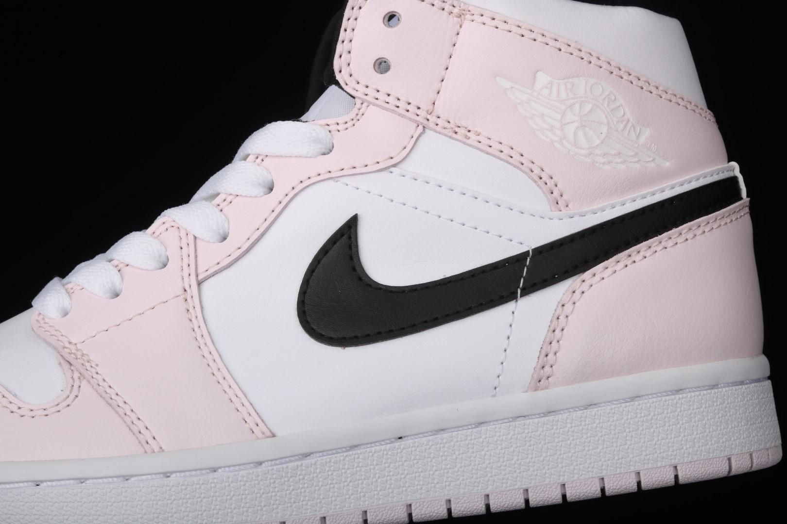 WMNS Air Jordan 1 AJ1 Mid - Barely Rose