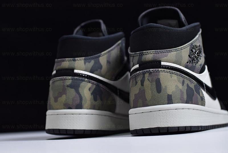 Air Jordan 1 AJ1 Mid - Camo
