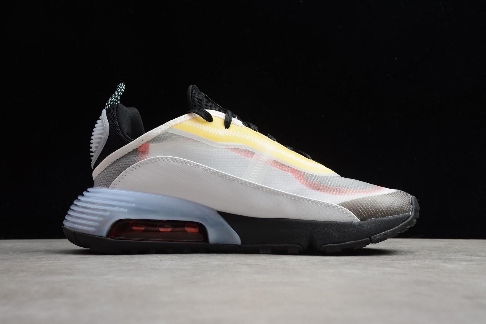 NikeUnisex Air Max 2090 AM2090 - White/Black/Speed Yellow
