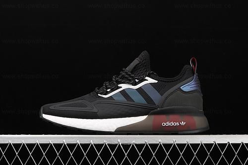 adidasMen's ZX 2K Boost - Black Iridescent