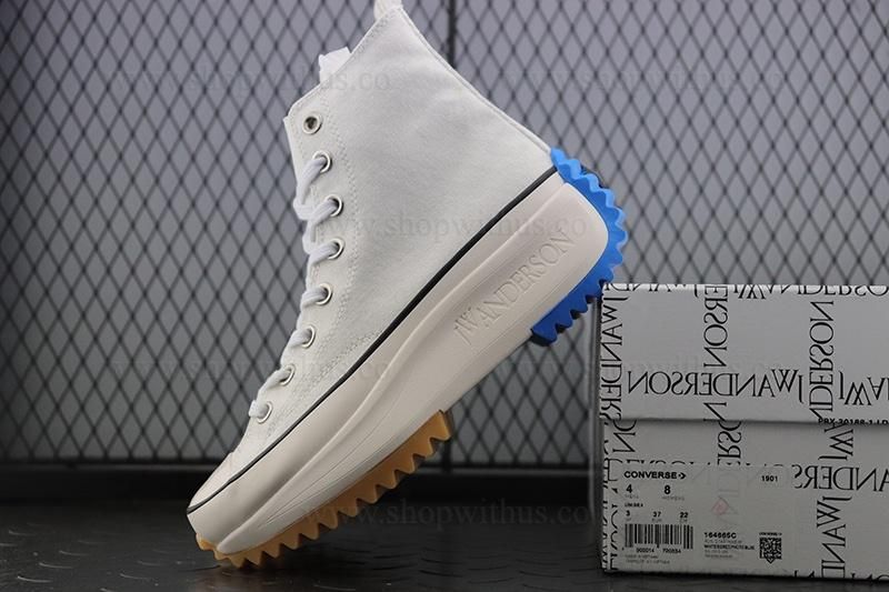 WMNS Converse Run Star Hike Hi x JW Anderson - White/Photon Blue