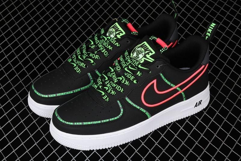 NikeAir Force 1 AF1 Low - Worldwide Pack Black