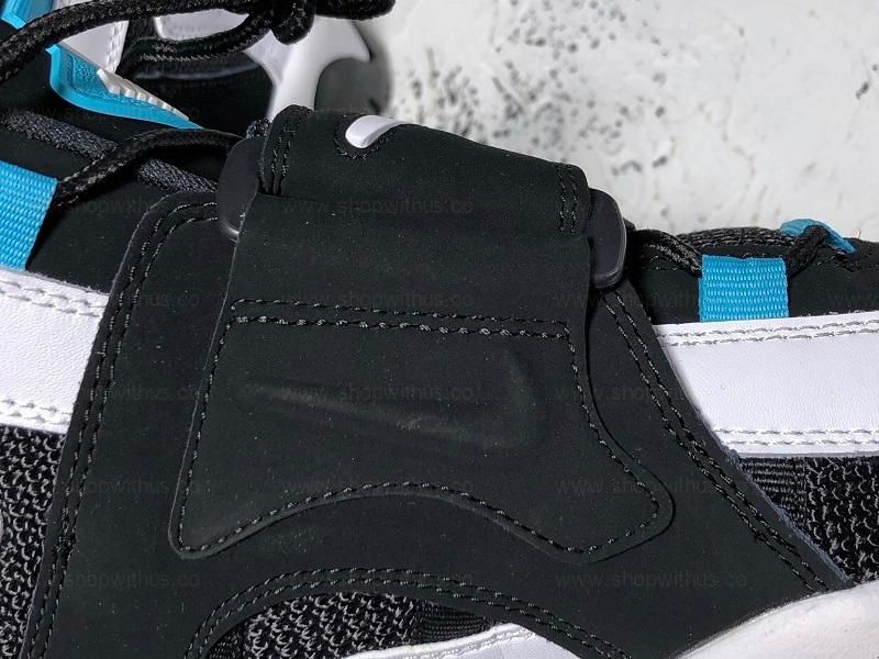 NikeAir Barrage Mid - Black/Aqua