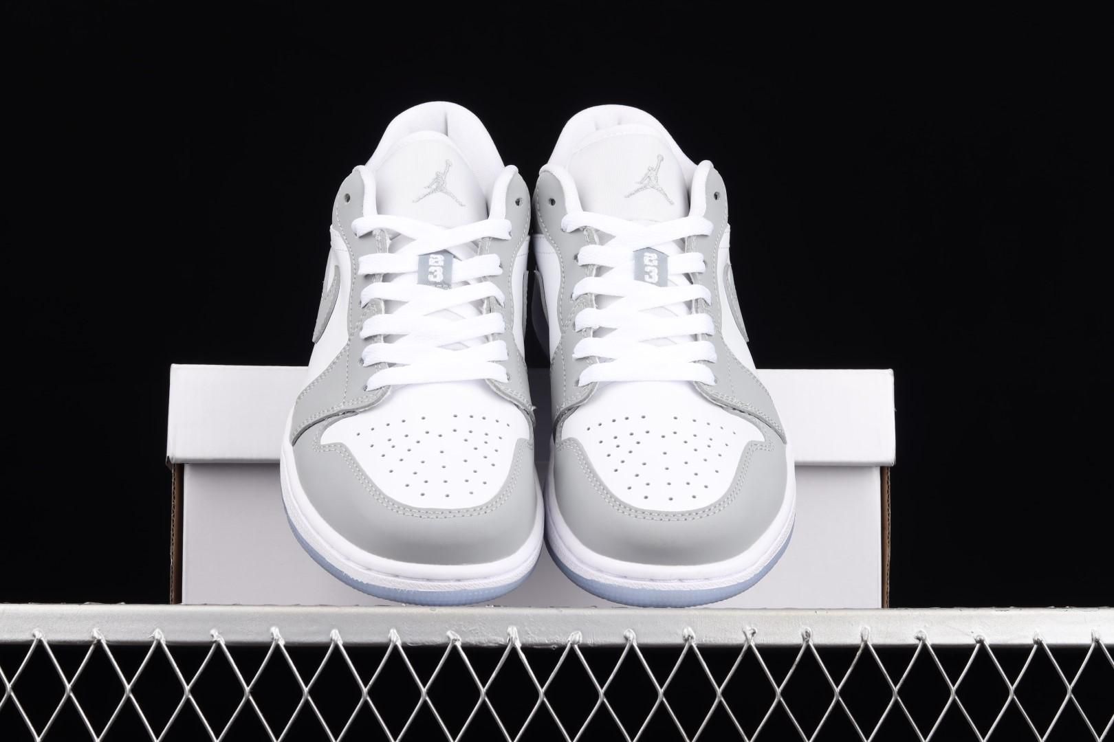 Air Jordan 1 AJ1 Low - Wolf Grey