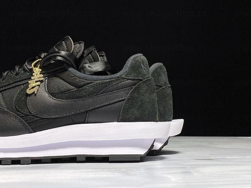 Sacai x NikeMen's LD Waffle - Black Nylon