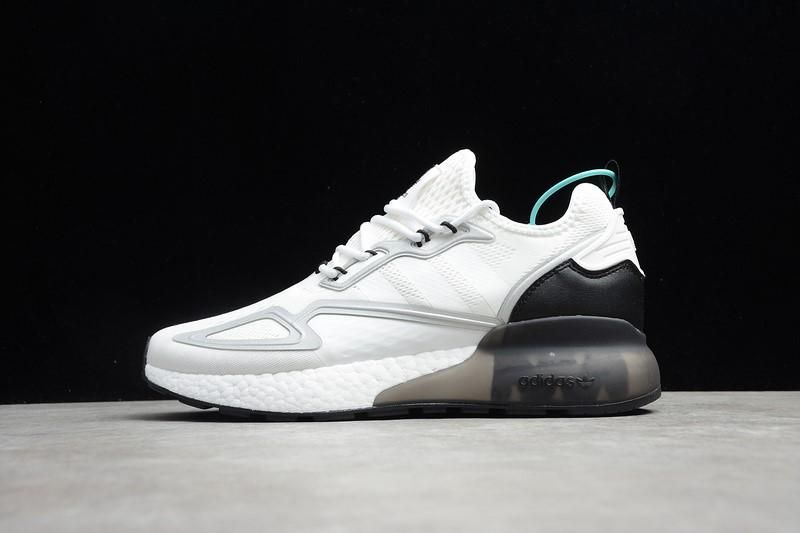 adidasMen's ZX 2K Boost - White Black