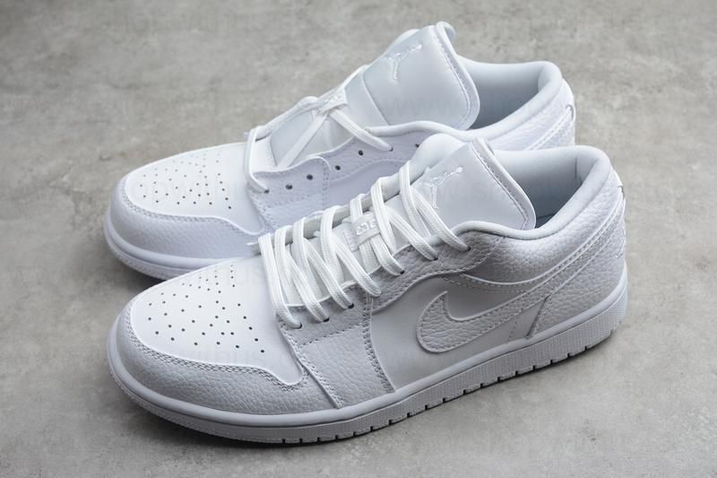 Air Jordan 1 AJ1 Low - Triple White