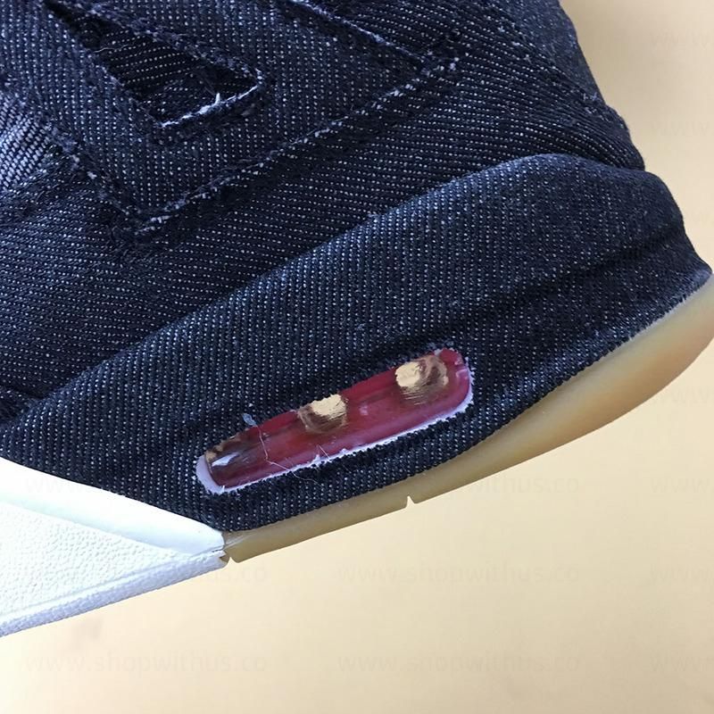 Levi's x Air Jordan 4 AJ4 Retro - Black Denim