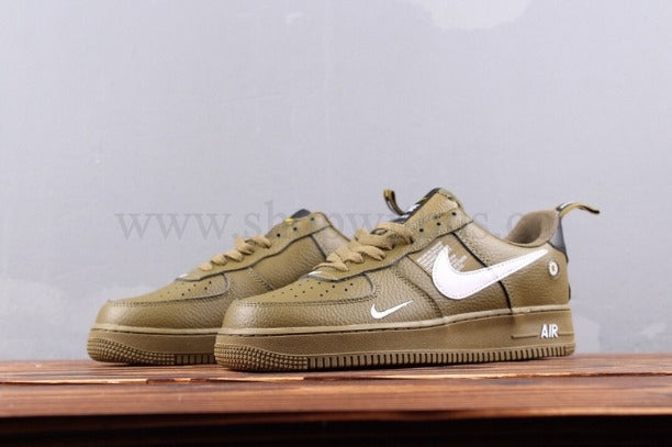 NikeUnisex Air Force 1 AF1 Low Utility - Olive Canvas