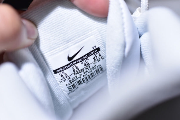 NikeAir More Uptempo Mid Basketball Shoe - White Gum