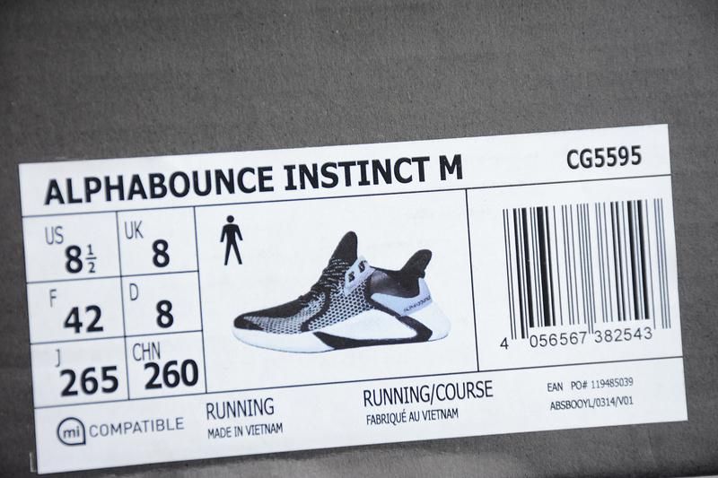 adidasRunning AlphaBounce Instinct M - Core Black