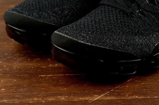 NikeLab Air Vapormax Flyknit Running Shoes-Triple Black