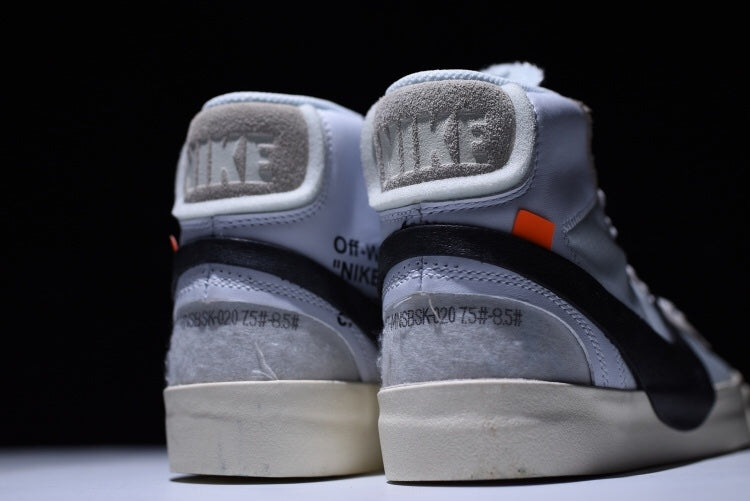 The 10: OFF-WHITE x NikeMen's Blazer Mid - White/Black-Muslin