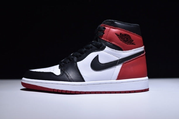 NikeUnisex Air Jordan 1 AJ1 High The Return Basketball Shoe - Black Toe