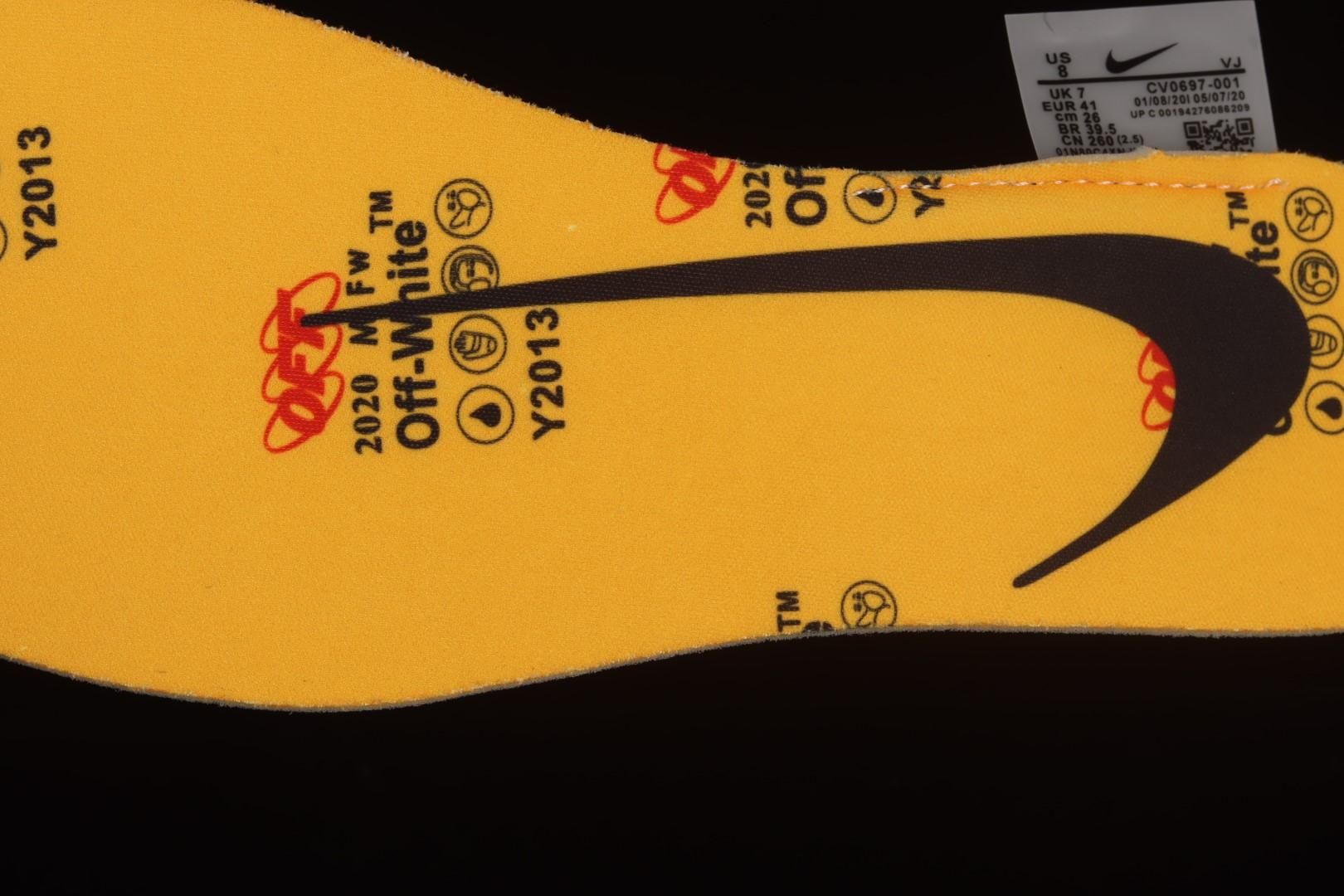 Off White X Air Zoom Tempo Next% - Black