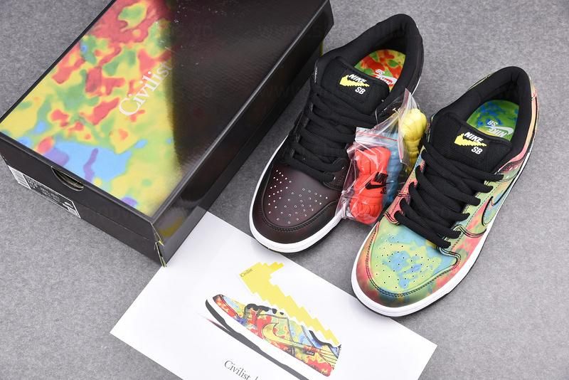 Civilist x NikeSB Dunk Low Pro - Thermography