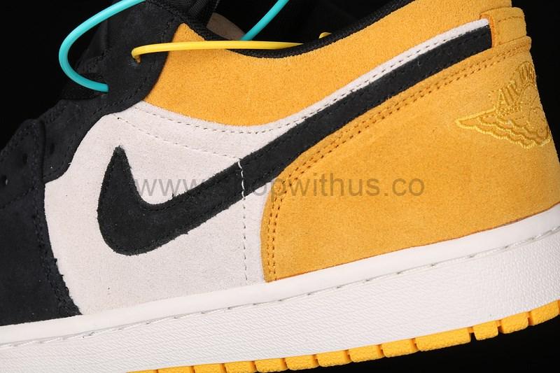 Air Jordan 1 AJ1 Low - Sail/University Gold