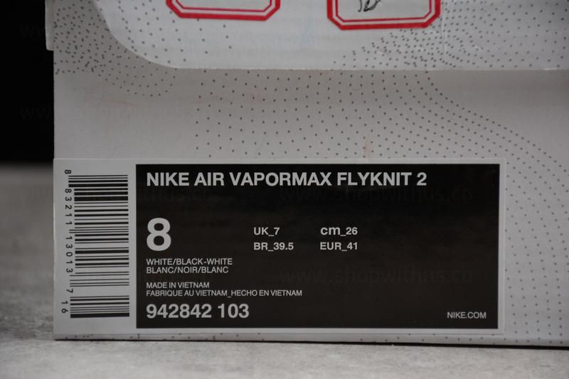 NikeAir VaporMax Flyknit 2 - pure platinum