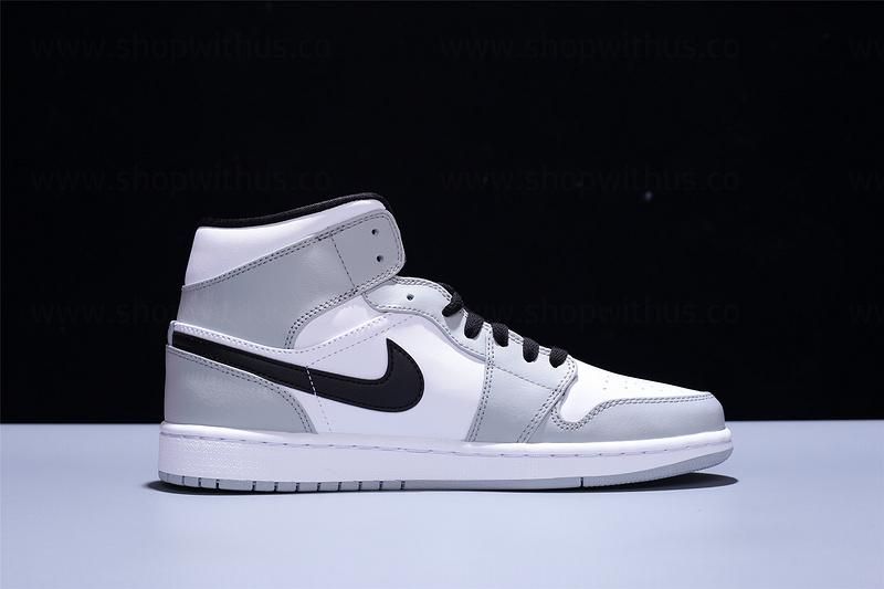 Air Jordan 1 AJ1 Mid - Light Smoke Grey