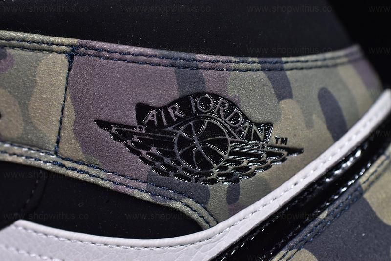 Air Jordan 1 AJ1 Mid - Camo