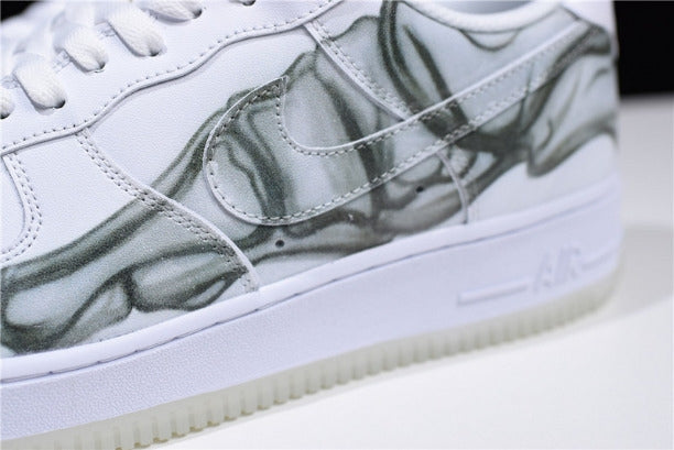 NikeAir Force 1 Low - Skeleton Halloween