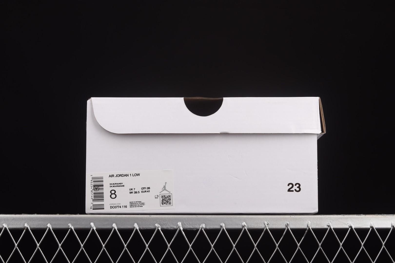 Air Jordan 1 AJ1 Low - Team Red