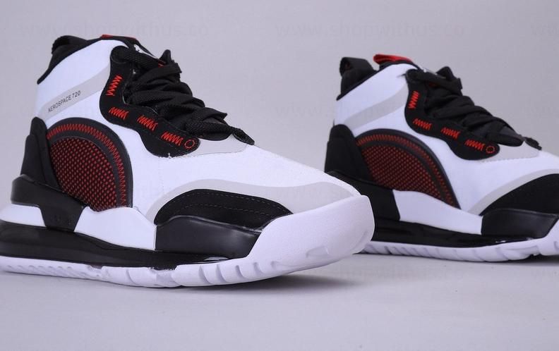 Jordan Aerospace 720 - White/Gym Red/Black