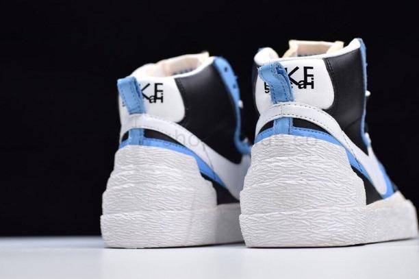 Sacai xNike Blazer Mid - White/Black/Legend Blue