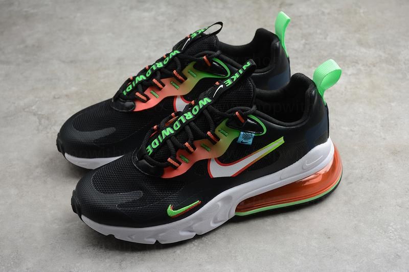 NikeAir Max 270 React - Worldwide Black